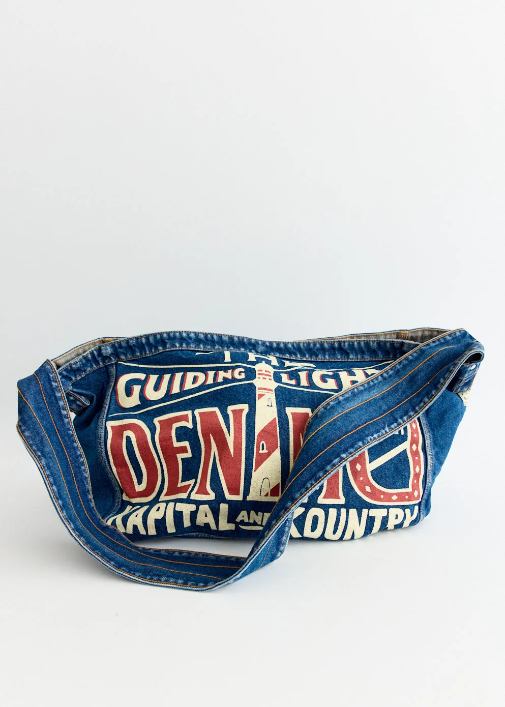 13oz Denim NEWS PAPER BAG (GUIDING LIGHT)