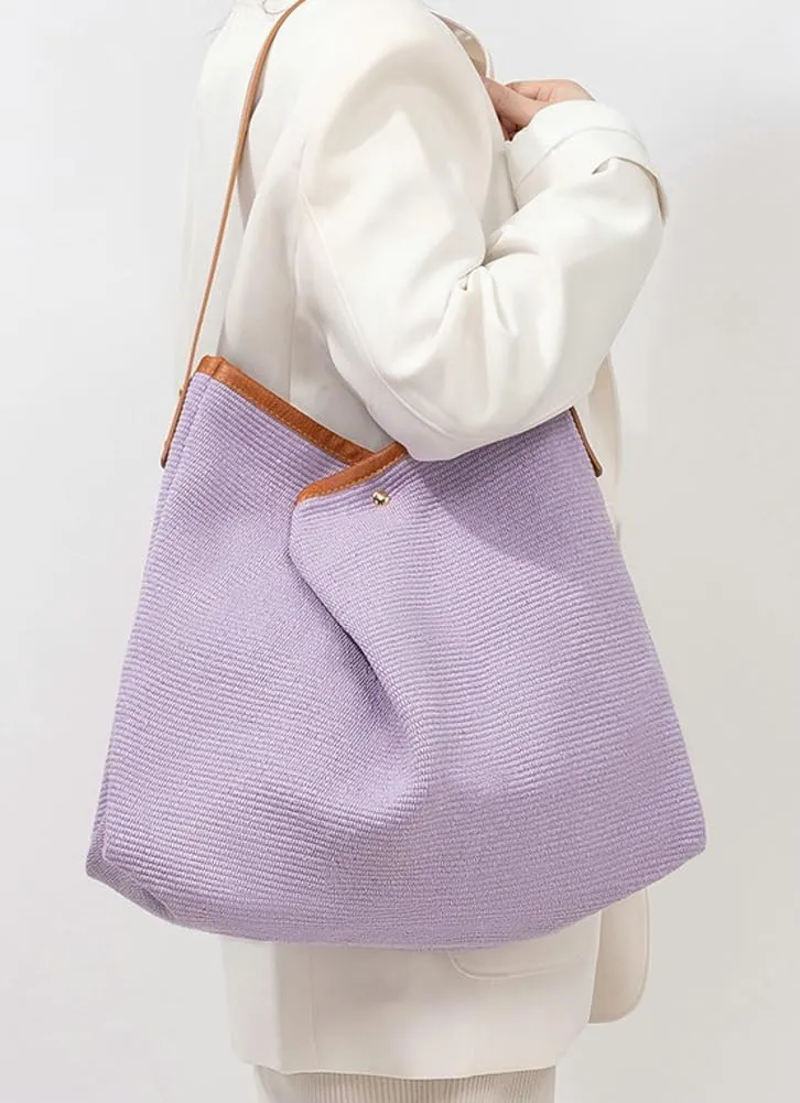 2025 Beach Resort Tote Bag Women Large Stylish Shoulder Bag Summer Travel Work Daily Commute Versatile Practical