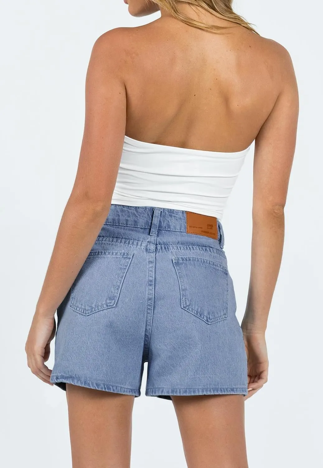 2025 Jean Shorts for Women Casual Stretchy Denim Summer Hot Short