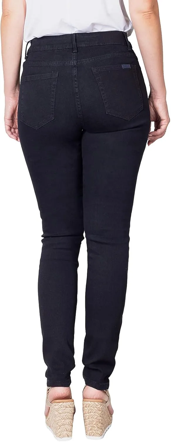 2LUV Women's Ripped Stretchy 5 Pocket Skinny Distressed Denim Jeans