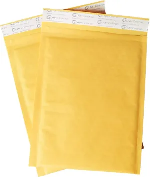 50/500/1000/1500/2000/2500/3000/4000/5000/10000 pcs #000 4x8 Kraft Bubble Padded Envelopes Mailers Shipping Bags AirnDefense (2500)