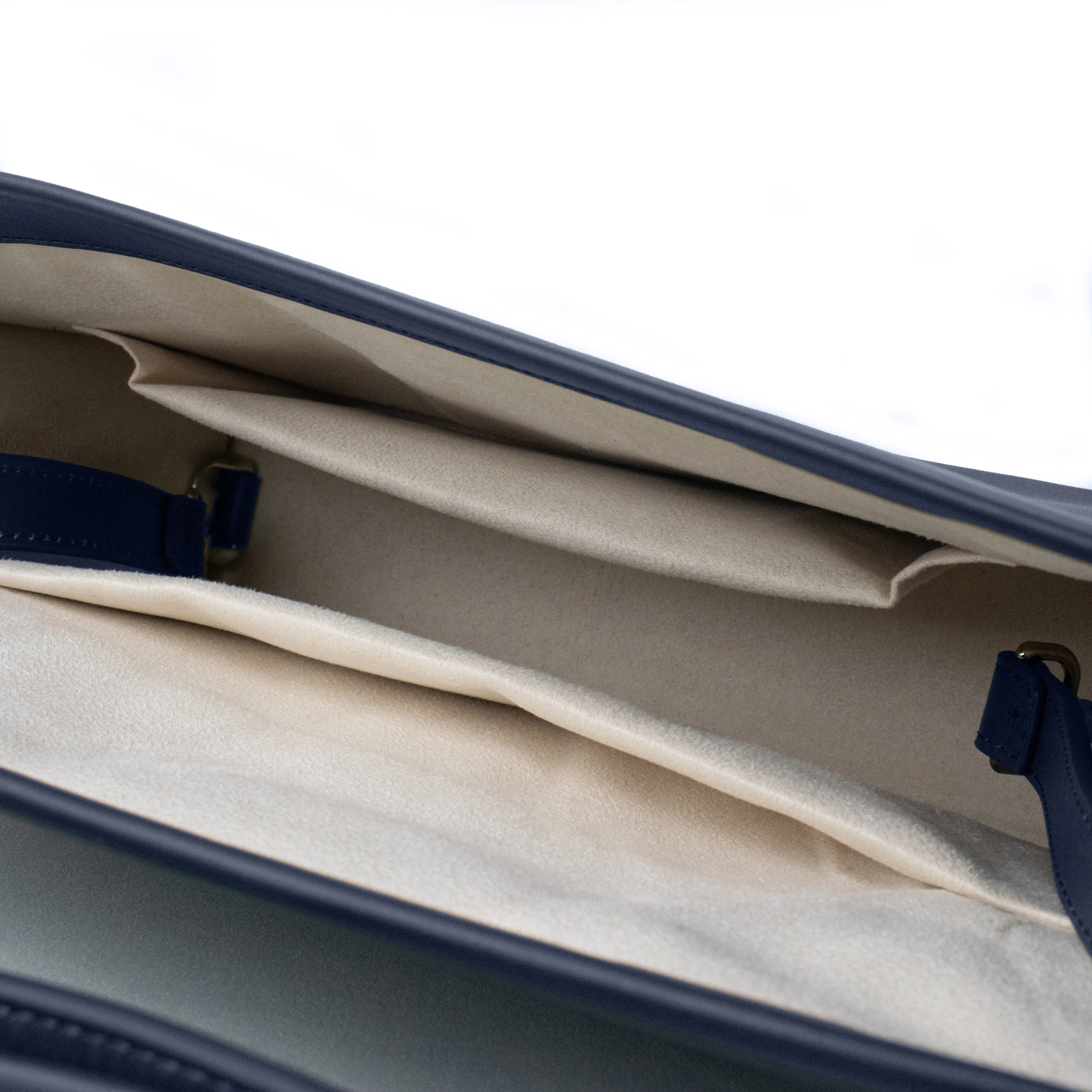 Adjustable Shoulder Bag in Navy Blue