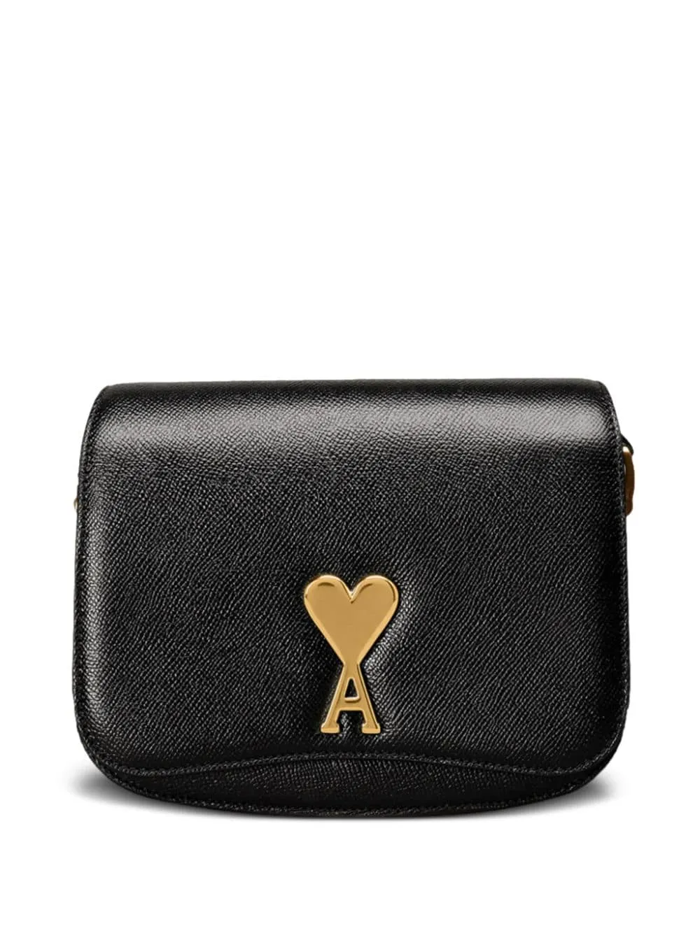 AMI PARIS Leather Shoulder Bag