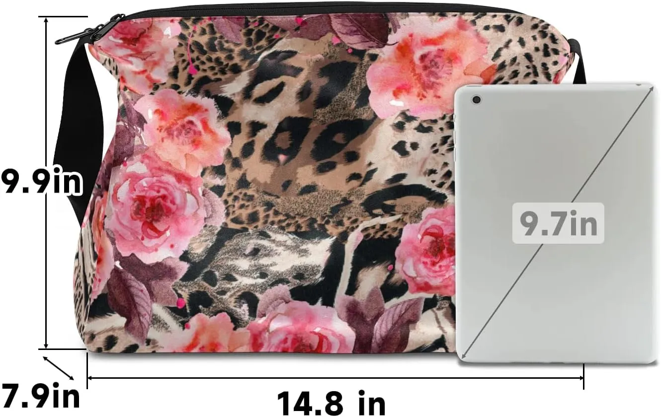 Animal Skin Small Gym Bag for Men Women Workout Sport Duffle Bag Waterproof Weekender Overnight Bag Lightweight Carry on Tote Bag Crossbody Shoulder Travel Bag for Swim Yoge Dance