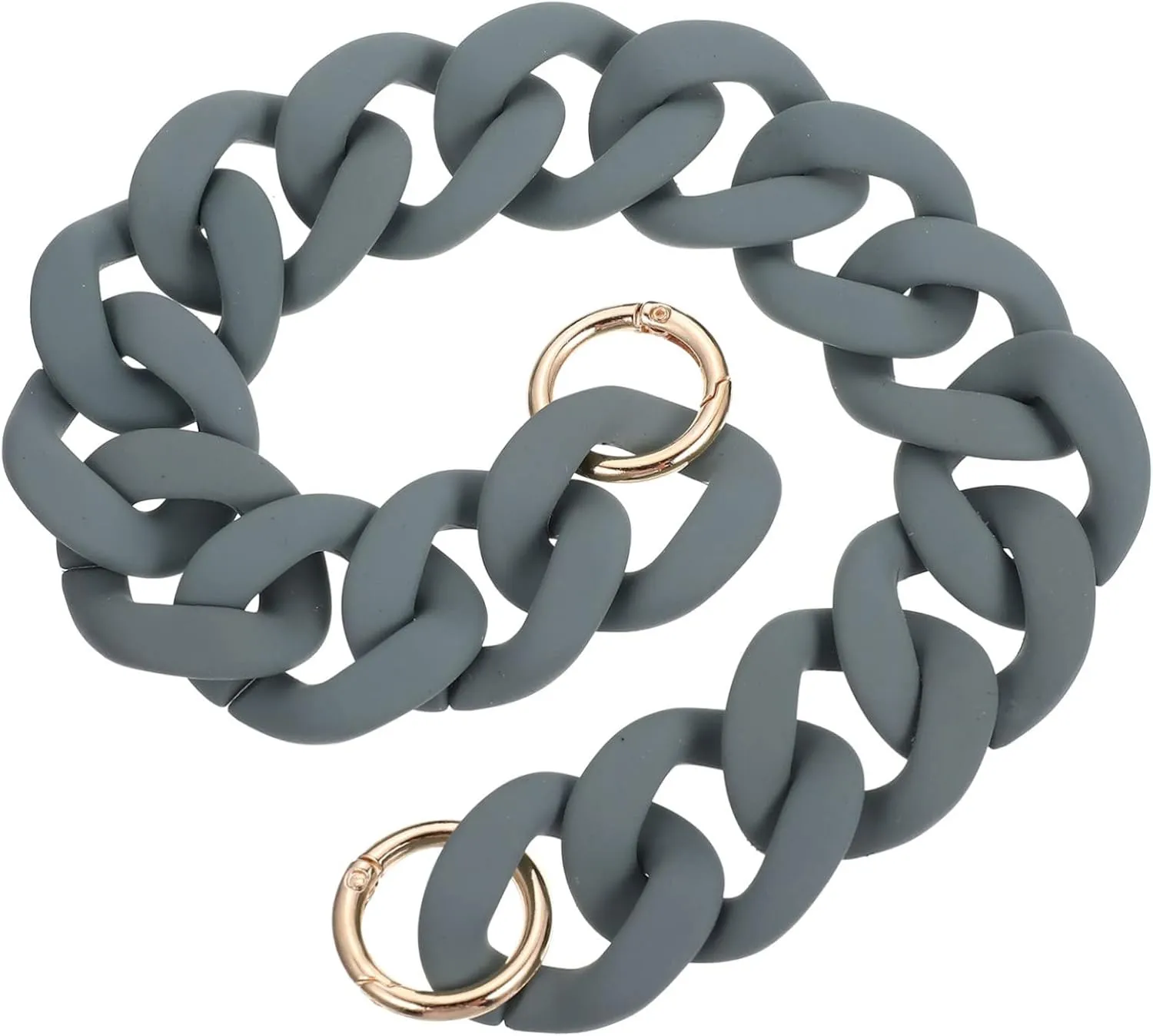 Artibetter Chained for Bags Resin Fashionable Single Shoulder Bag Chain Green Purse Chain Accessory