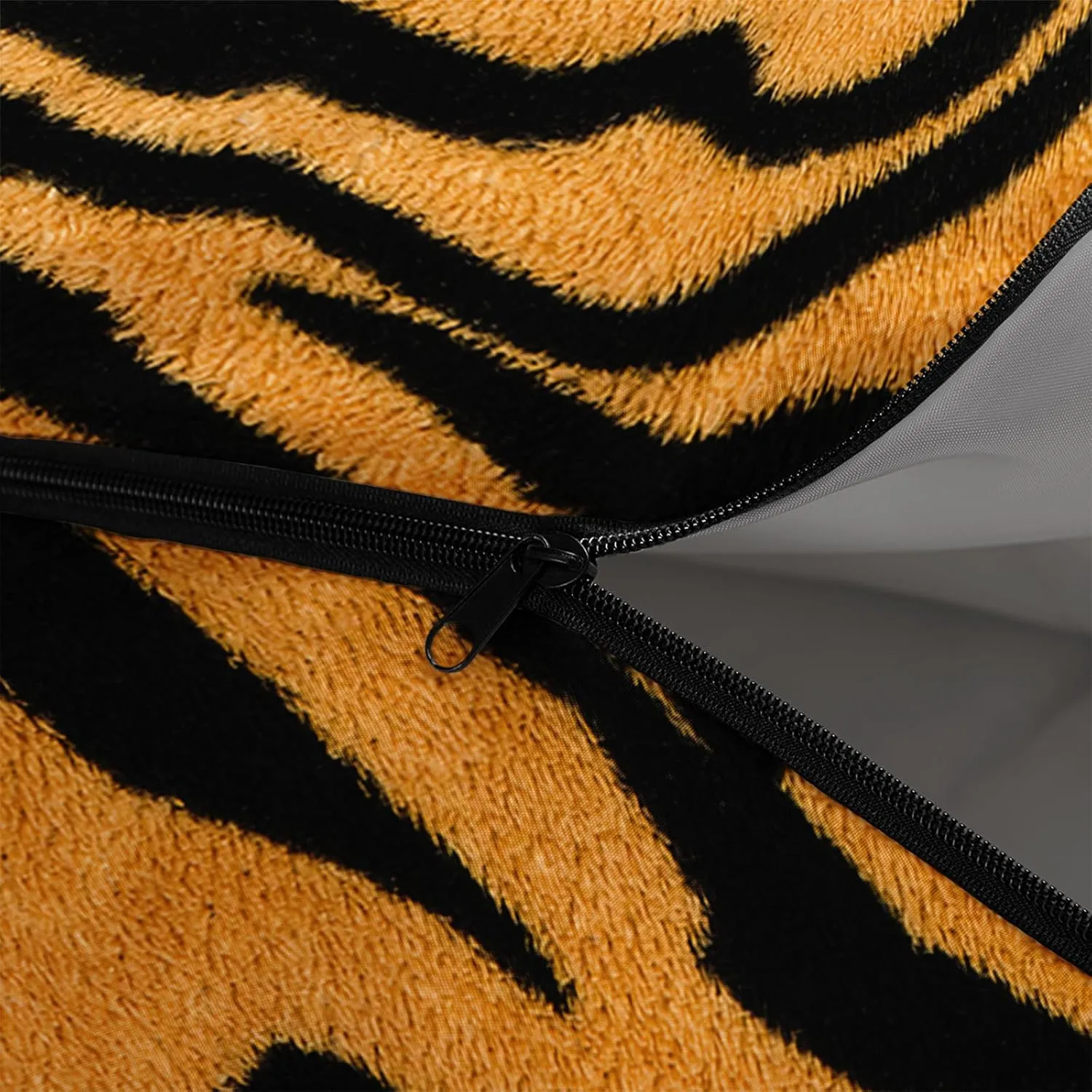 Axolotl Tiger Skin Sleeping Bag,3 Season Warm Cool Weather Waterproof Portable Camping Bag for Adults,Lightweight Backpacking Bag with Compression Sack for Camping Travelling Outdoor Picnic,Yellow
