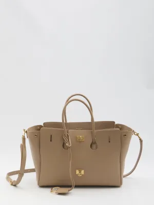 BALENCIAGA Mini Carry All Handbag - Smooth Calfskin Leather