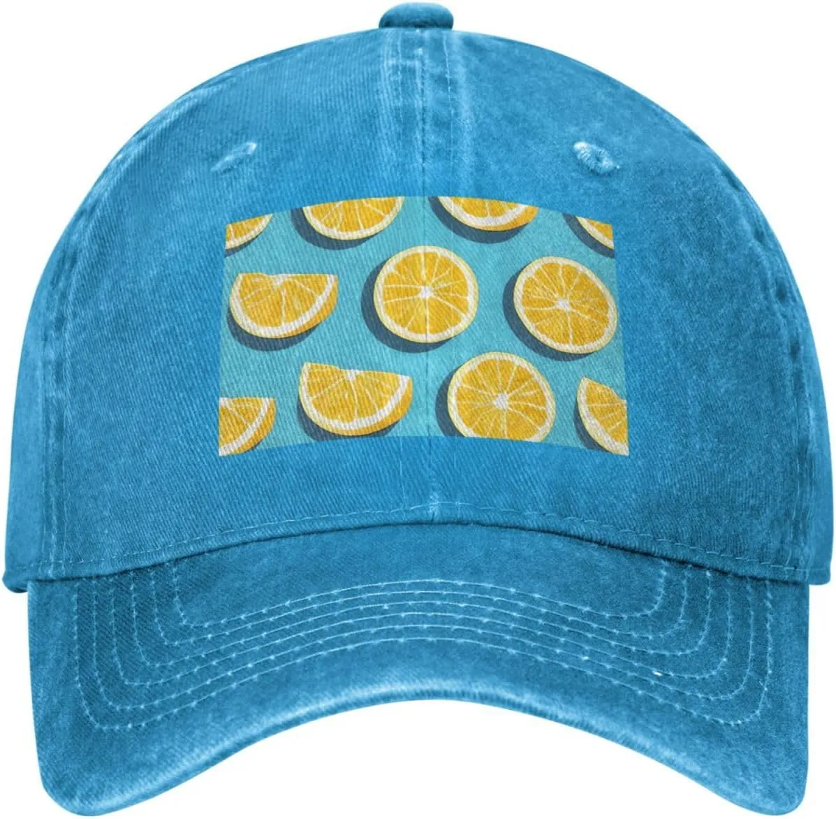 Baseball Cap Golf Dad Hat for Men Women Adjustable Baseball Hat Lemon Wedges Trucker Hat Cowboy Cap