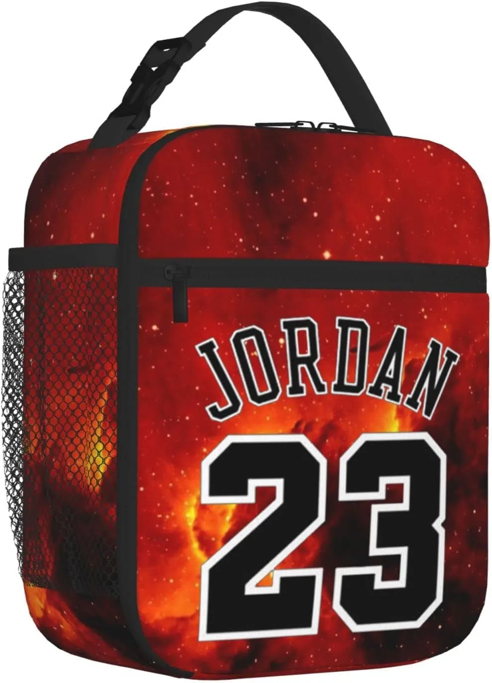 Basketball 23 Lunch Bag Women's Men's Insulated Lunch Box Reusable Girls Boys Lunch Tote Portable Bag for Work, Picnic, Travel