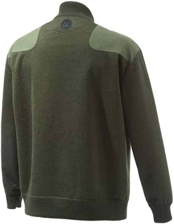 Beretta Men's Honor Windstop Silent Wool Blend Relaxed Fit 1/4 Zip Hunting Sweater