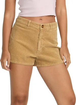 Billabong Women's Slim Fit Free Fall Cotton Corduroy Shorts