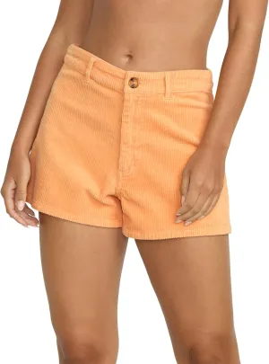 Billabong Women's Slim Fit Free Fall Cotton Corduroy Shorts