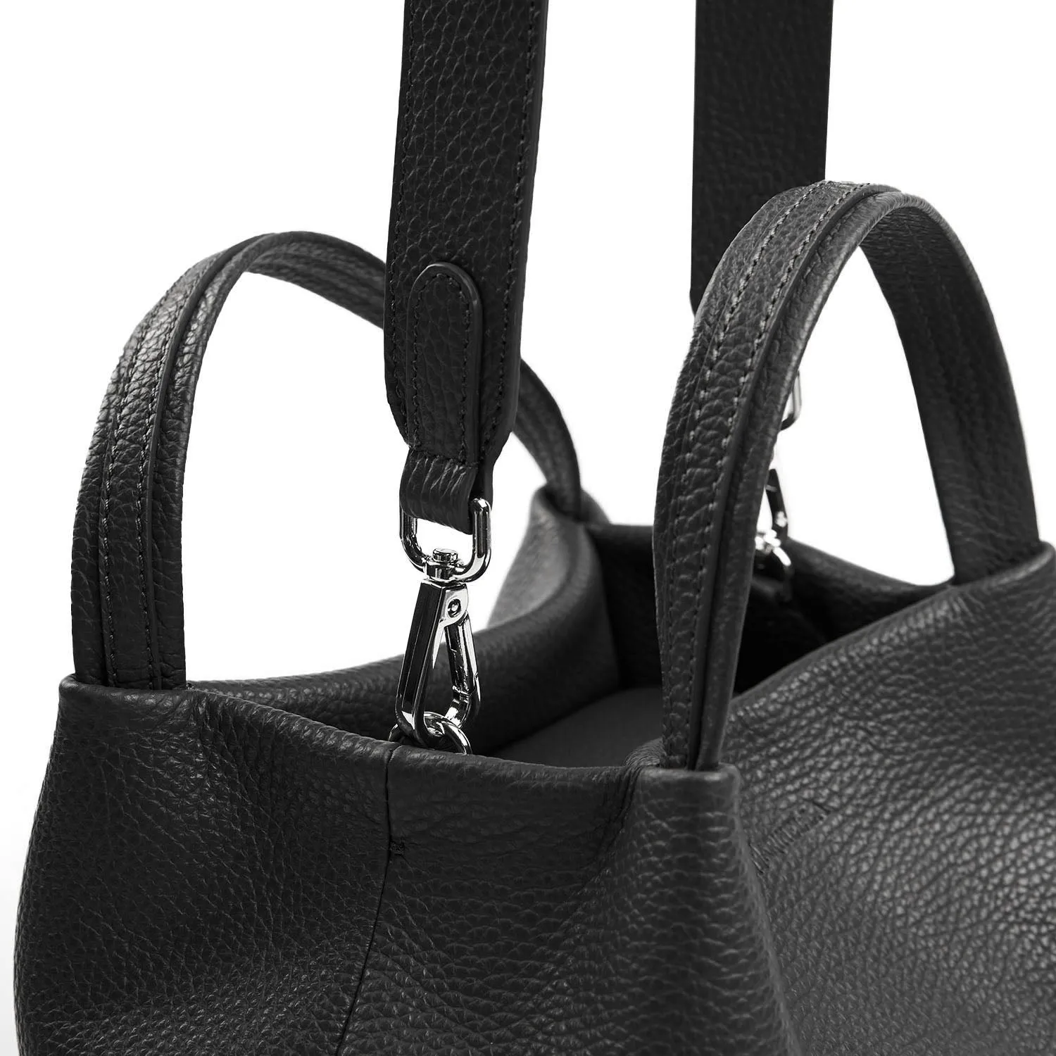 BLACK SOFT MINI BAG