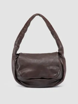 BOLINA 047 - Brown Leather Crossbody Bag