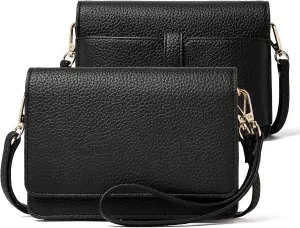 BROMEN Crossbody Bags for Women Small Cell Phone Shoulder Bag Wristlet Wallet Clutch Purse