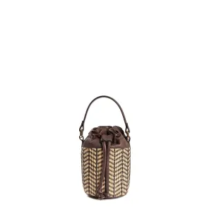 BROWN MINI BUCKET