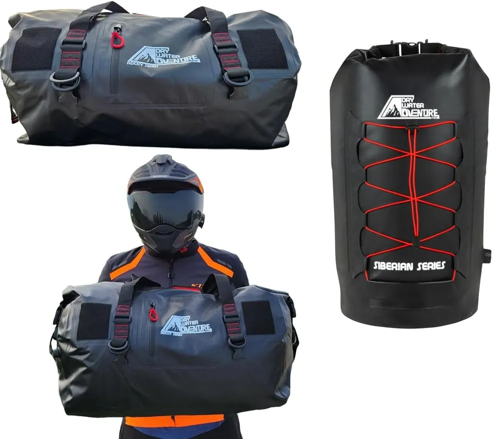 Buy 2 Rocky Series, LT-80 (80 Liter) Waterproof Dry Duffel Bags & Get 1 Siberian Cooler LT-20 (20 Liter)