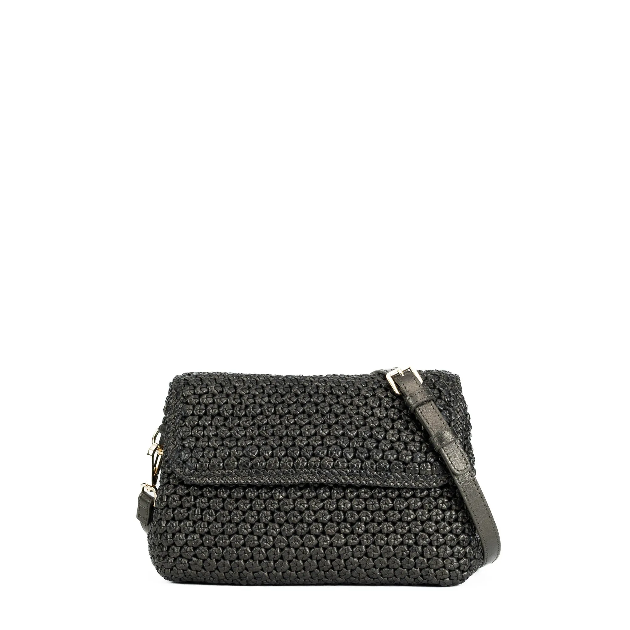CA 571 - OCTO SLING BAG - METALLIC PEWTER