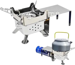 Camping Stove, Portable Windproof Camping Stoves, Kitchen Accessories for Urgency RV Backpacking Home Beach Outings Fishing Trips