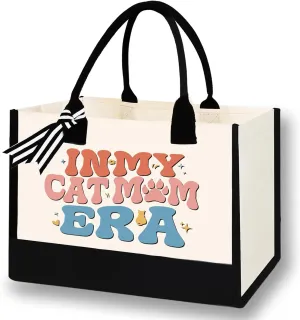 Canvas Tote Bag for Mom Nurse Teacher Boss Lady Dog Mom Christmas Birthday Gifts for Women Lady for Shopping