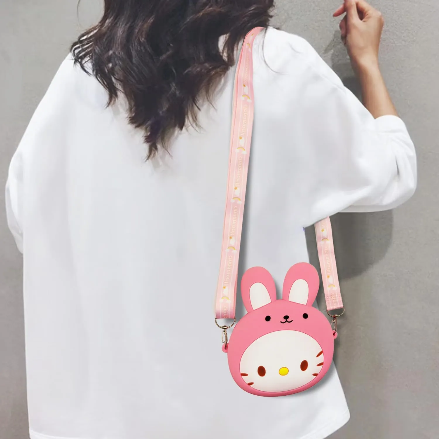 Cartoon Crossbody Shoulder Bag Mini Kawaii Anime Cute Toy Bag Accessories Coin Purse For Girls Women Teen