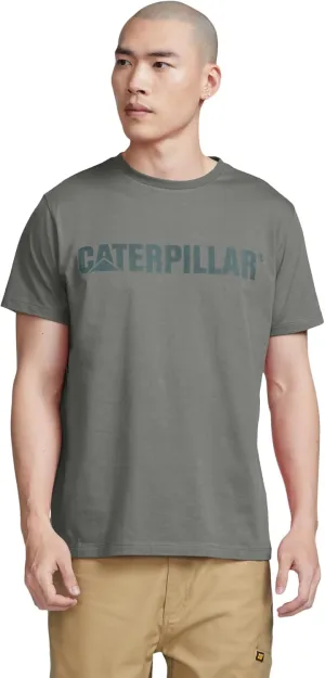 Caterpillar Men’s Short-Sleeve Logo Crew Neck T-Shirt, Slim Fit