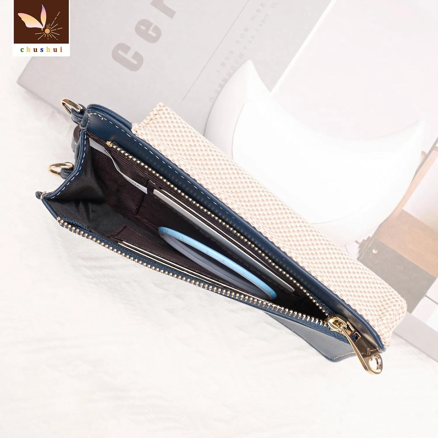 Cell Phone Purse,Small Crossbody Bag for Women,Cute Leather Handbag with Adjustable Strap for Travel Work Daily
