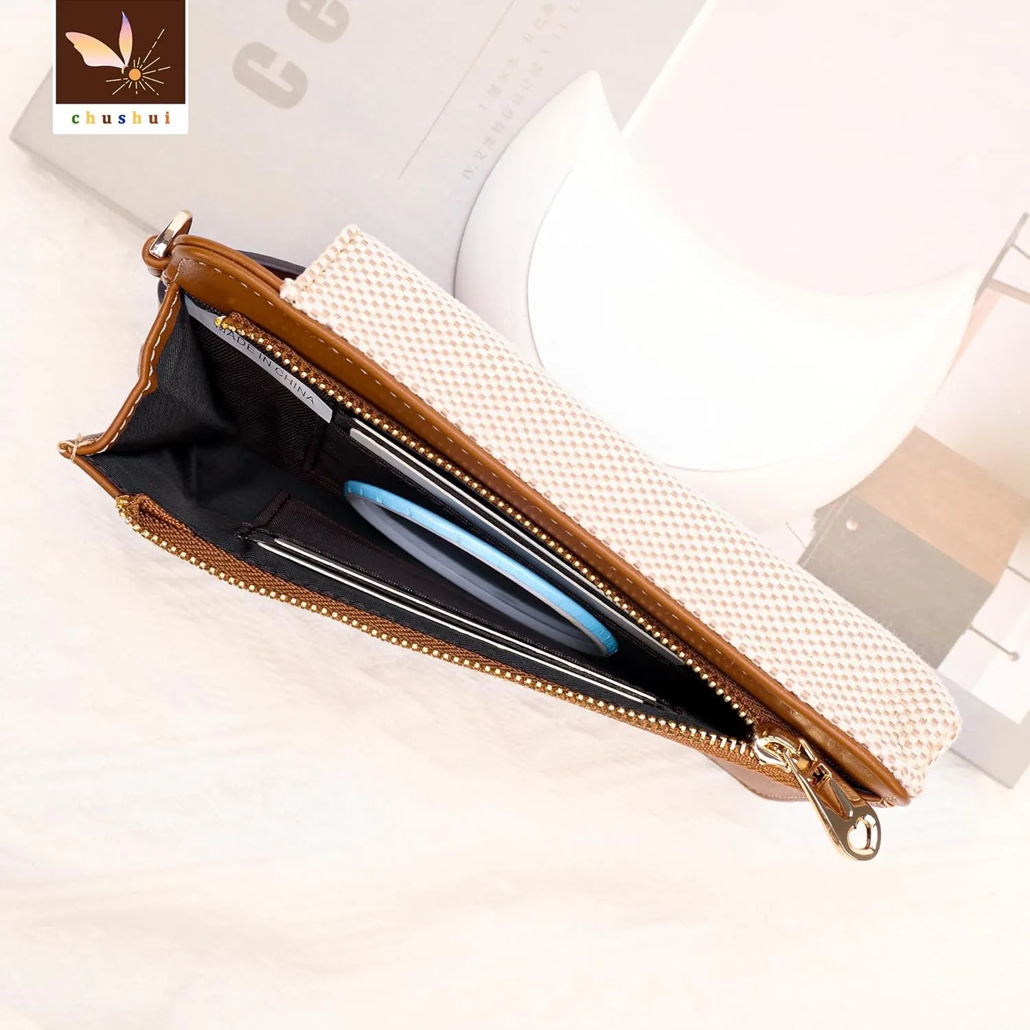 Cell Phone Purse,Small Crossbody Bag for Women,Cute Leather Handbag with Adjustable Strap for Travel Work Daily