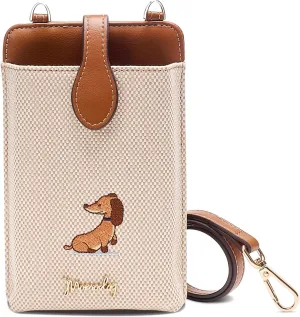 Cell Phone Purse,Small Crossbody Bag for Women,Cute Leather Handbag with Adjustable Strap for Travel Work Daily