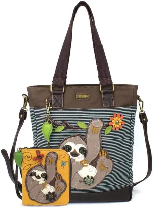 CHALA Work Tote with Zip Around Wallet