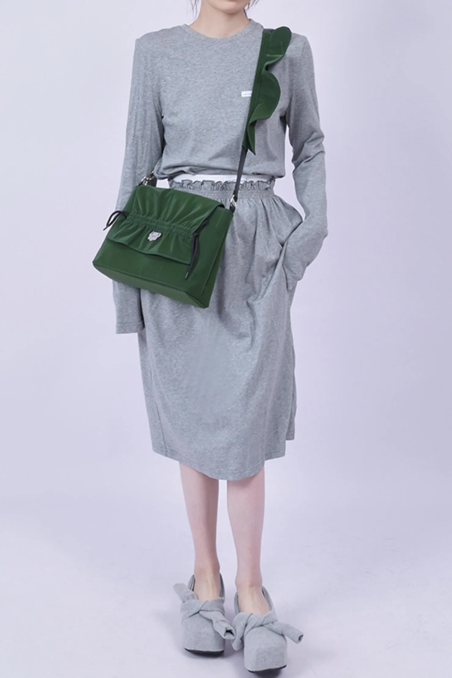 Chic Green Crossbody Bag