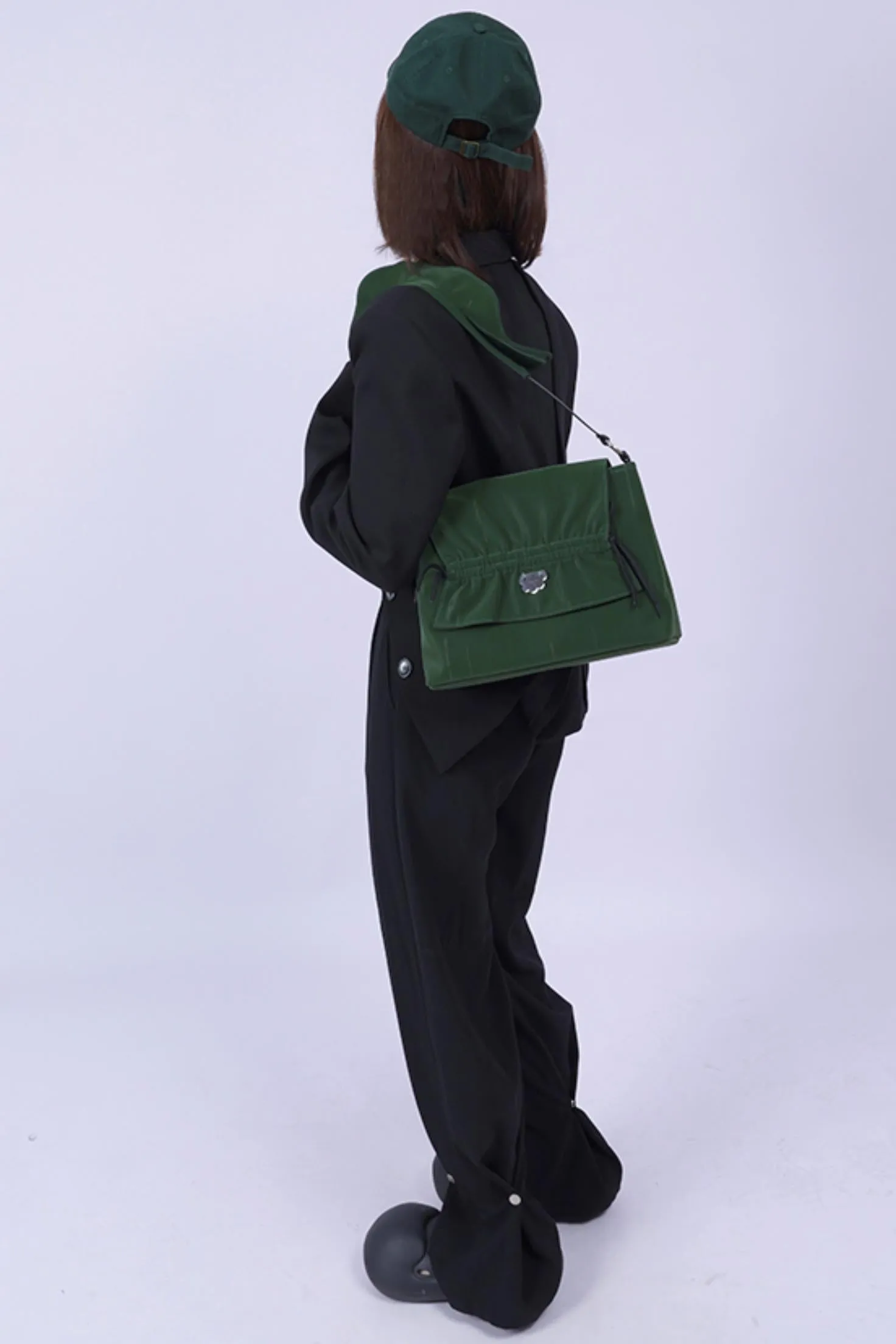 Chic Green Crossbody Bag