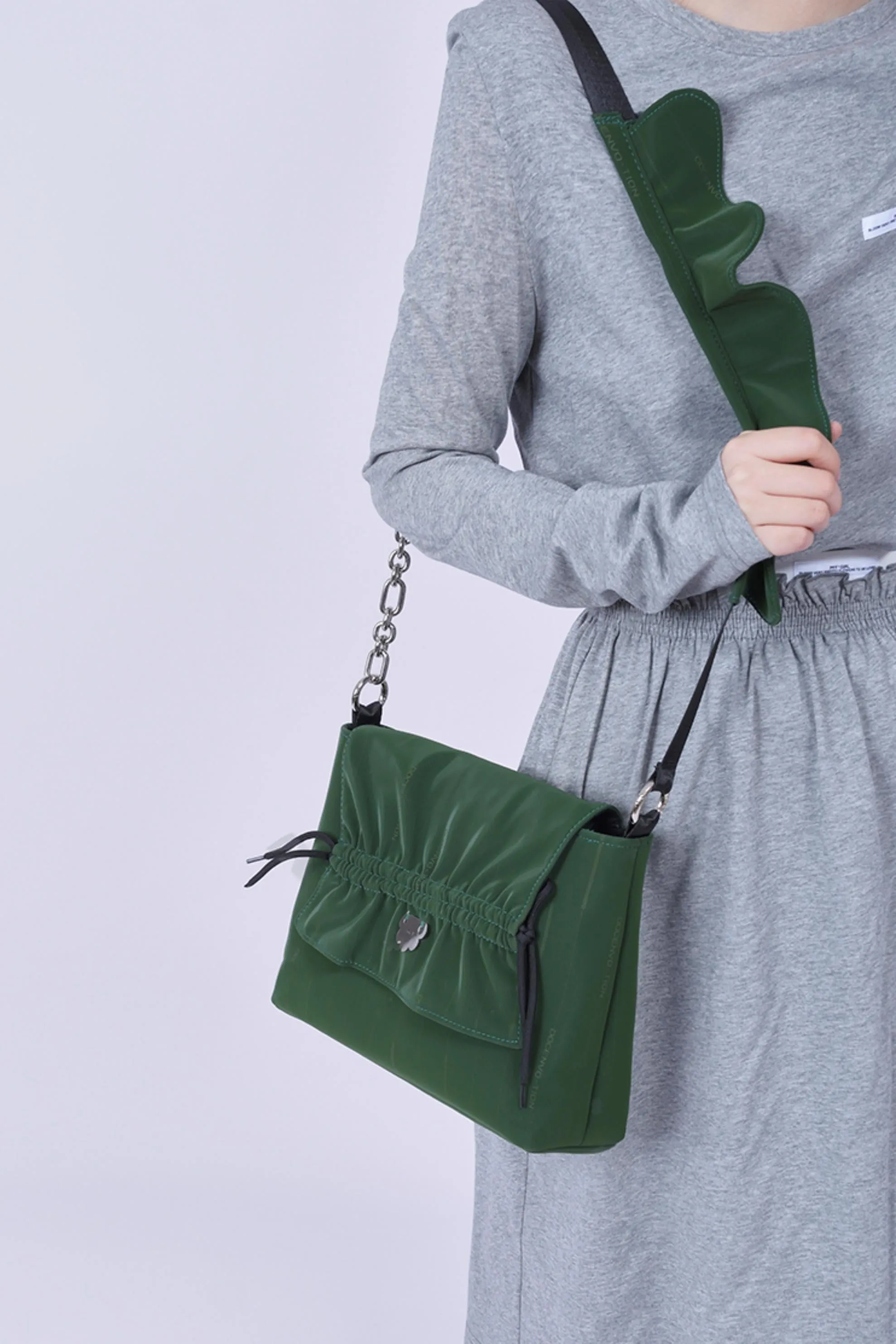 Chic Green Crossbody Bag