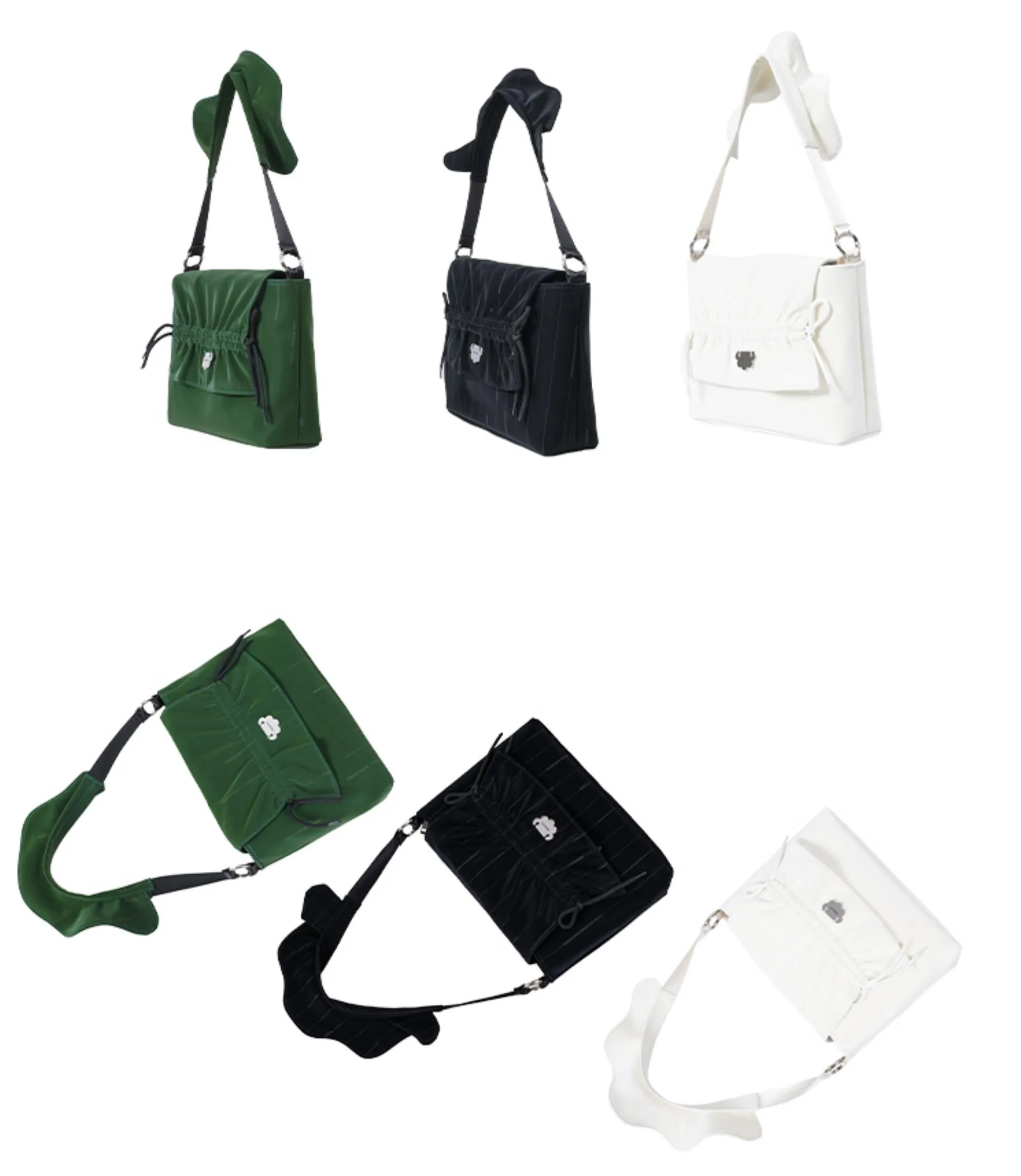 Chic Green Crossbody Bag