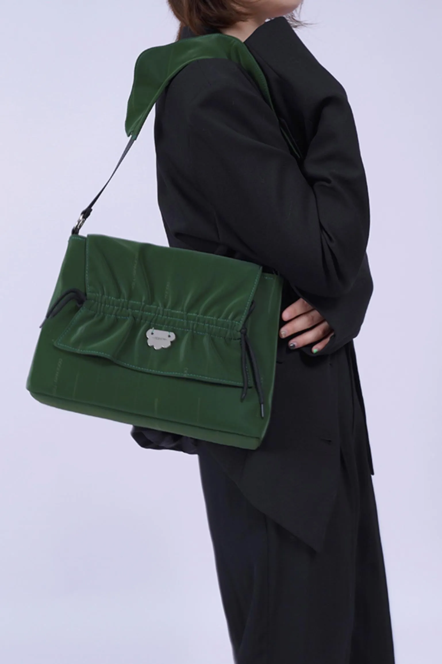 Chic Green Crossbody Bag