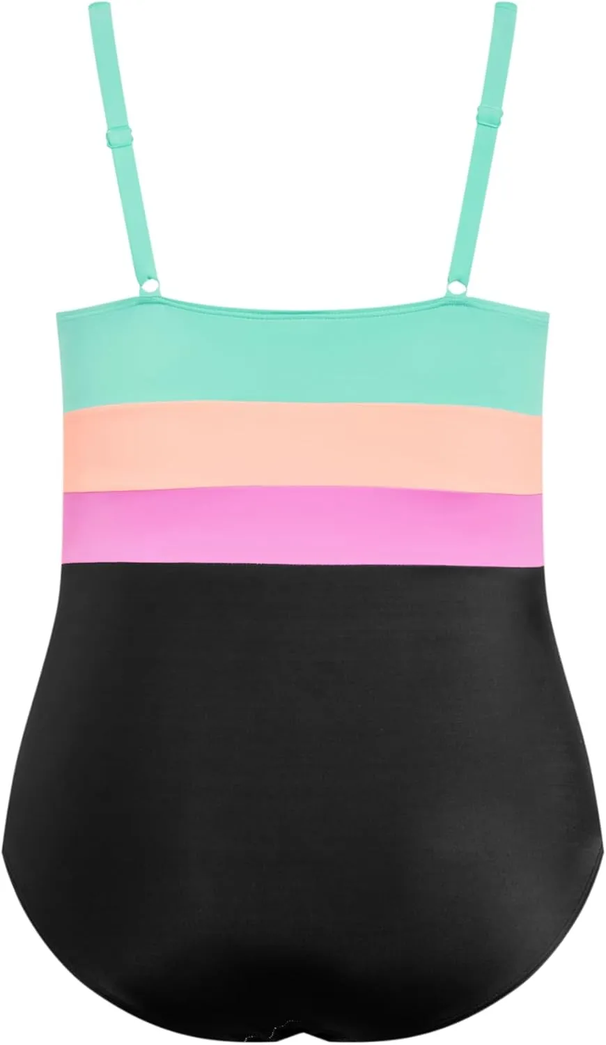 City Chic Women's Plus Size Natalia Colour Block 1 Piece