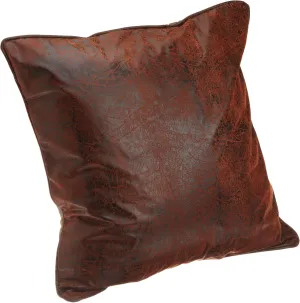 Croscill Plateau European Sham, 26-inch by 26-inch, Brown