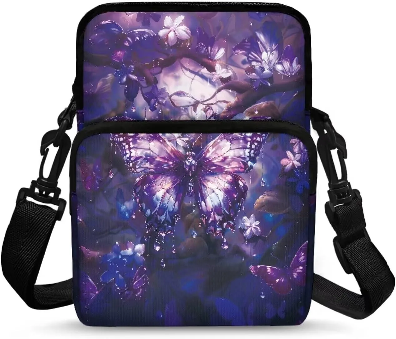 Crossbody Phone Bag Shoulder Arm Bag Cell Phone Purse Key Holder Credit Card Organiser Wallet