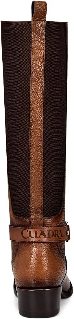 Cuadra Women's Tall Boot in Bovine Leather Brown