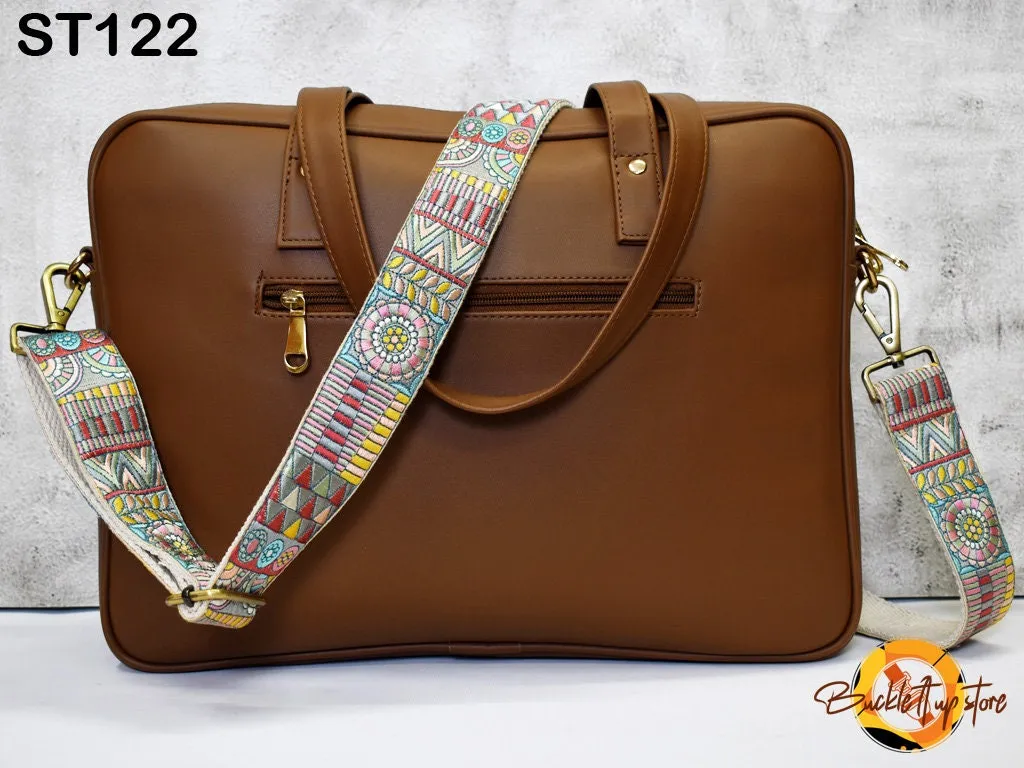 Custom Canvas Sling Bag Strap Purse Strap Embroidery Messenger Crossbody Strap Handbag Embroidered Replacement Strap Boho Guitar Strap Gift