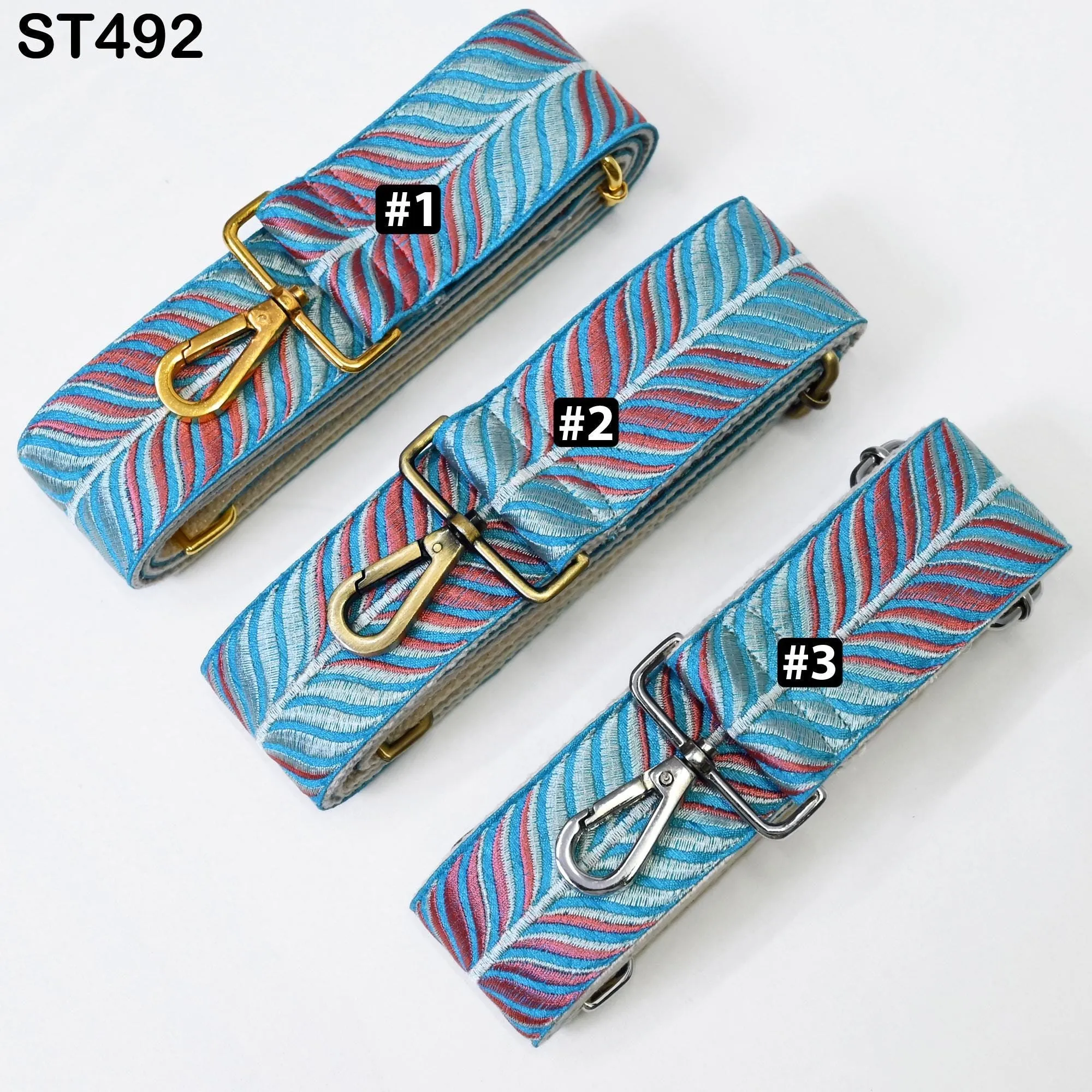Custom Messenger Crossbody Strap Canvas Sling Bag Purse Strap Embroidery  Strap Handbag Embroidered Replacement Strap Boho Guitar Strap Gift