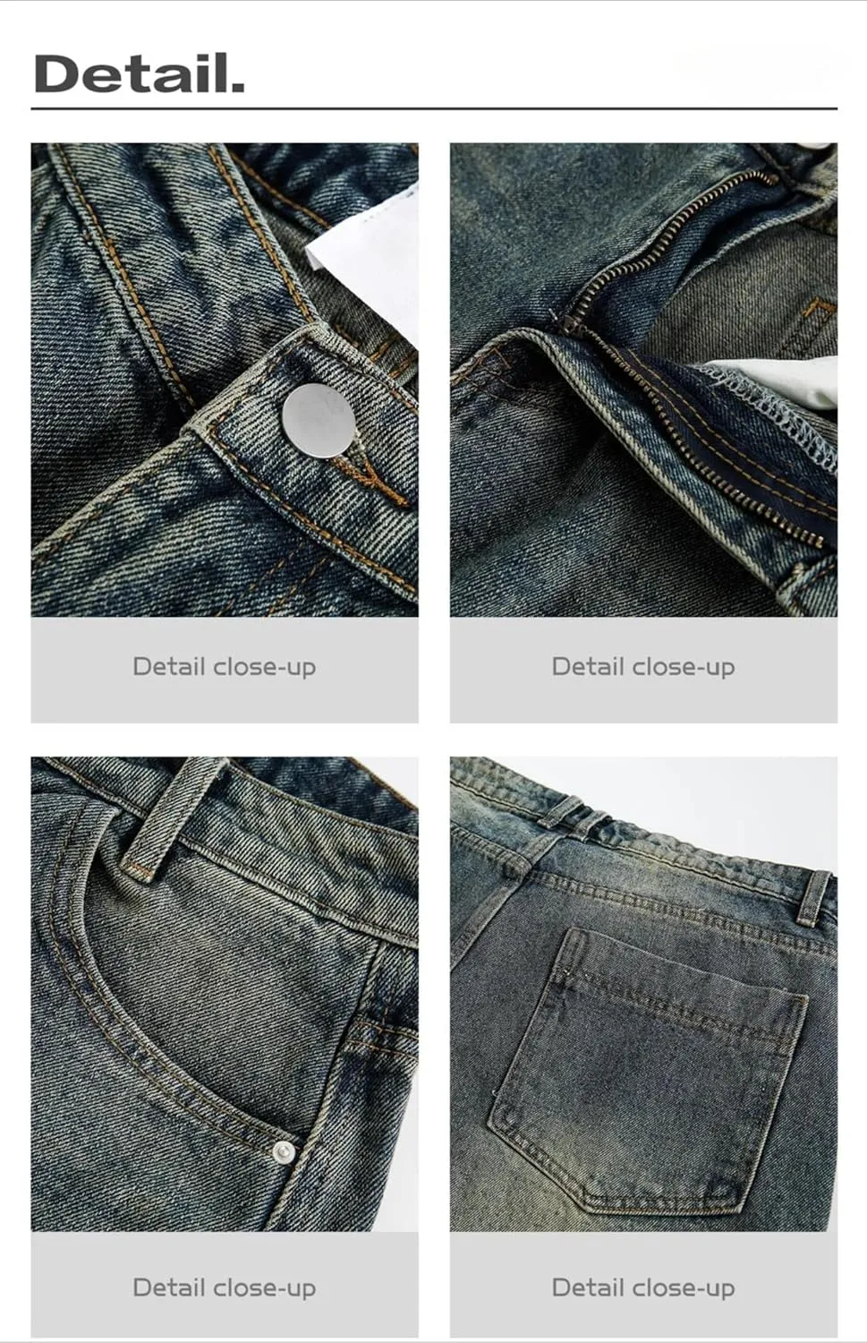 CUTEGAL Unisex Jorts Women Mid Rise Denim Shorts Wide Leg Baggy Jeans Men Casual Streetwear Y2k Pants