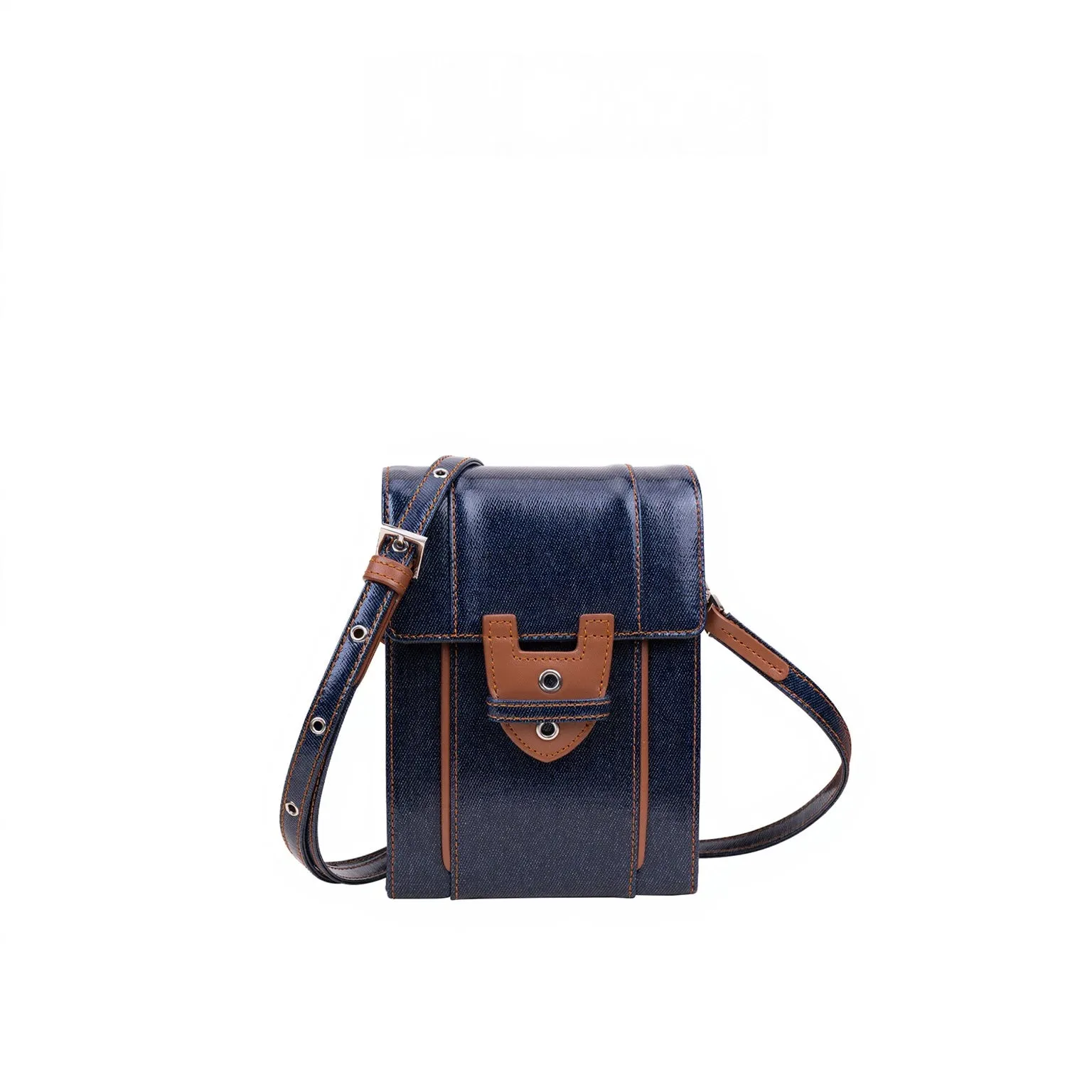 Denim Crossbody Bag