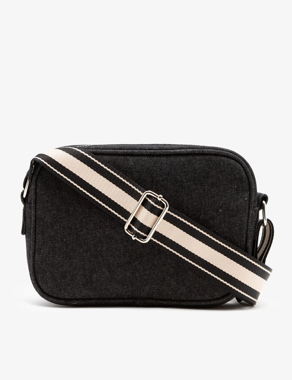 DENIM CROSSBODY BAG