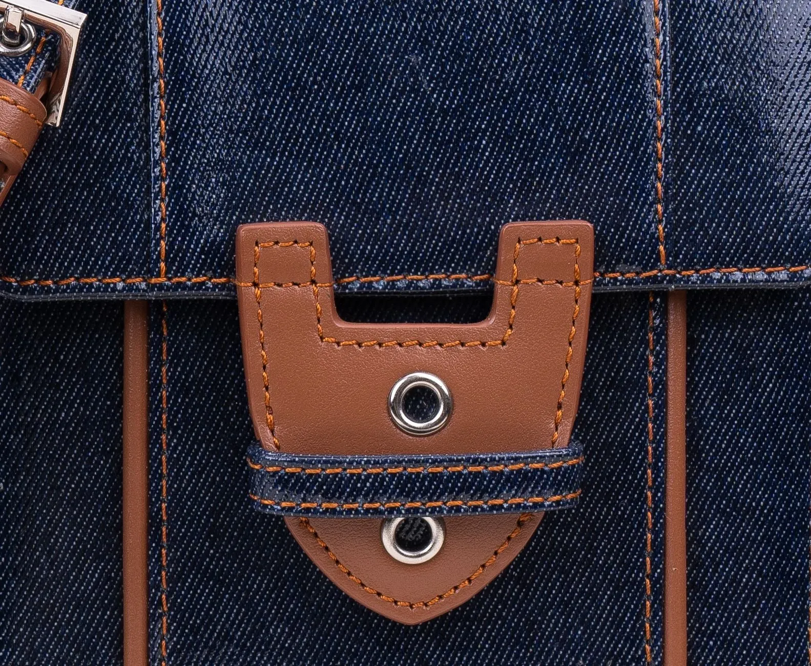 Denim Crossbody Bag