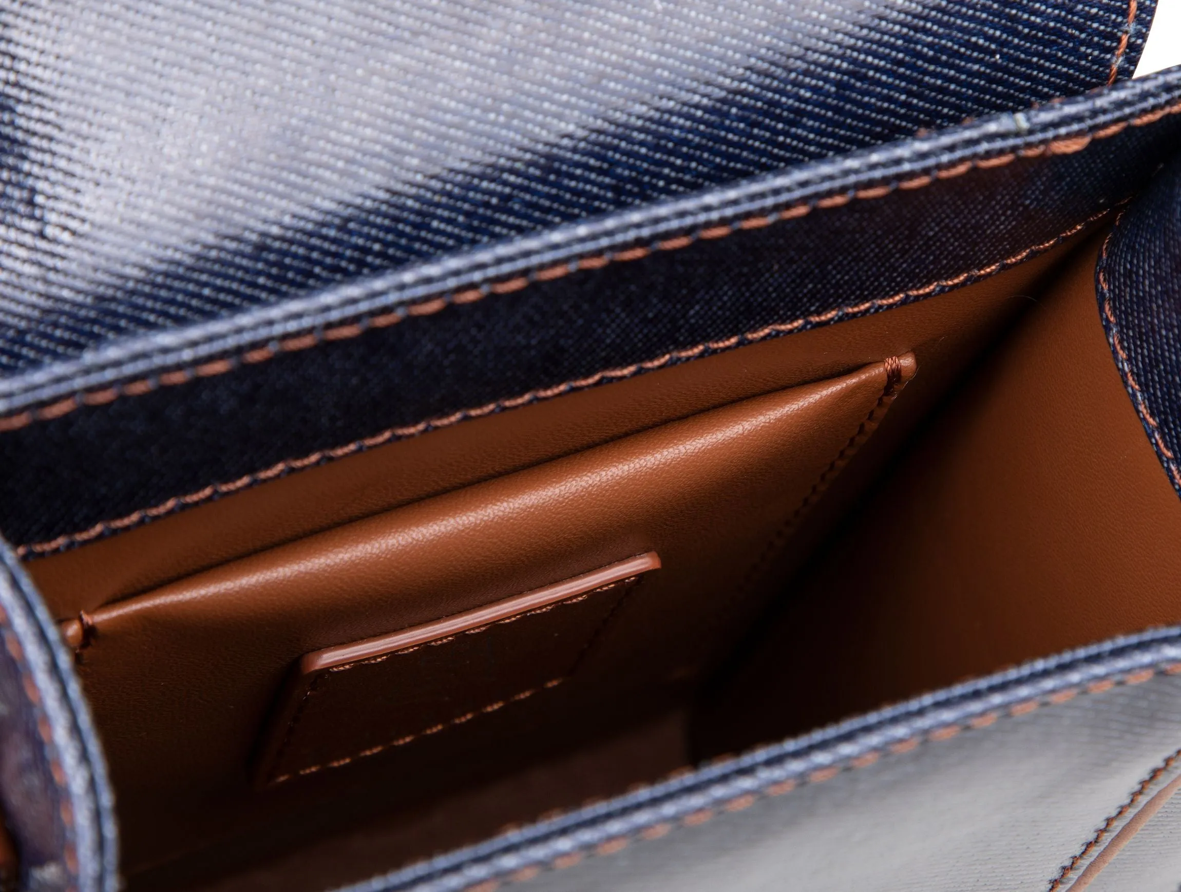Denim Crossbody Bag