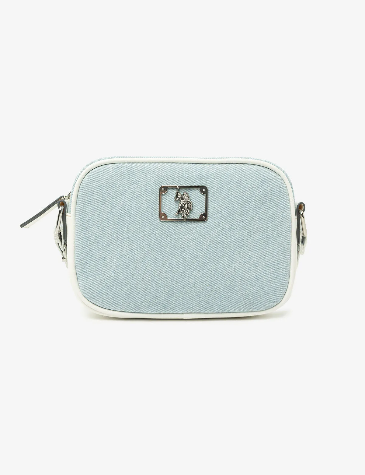 DENIM CROSSBODY BAG