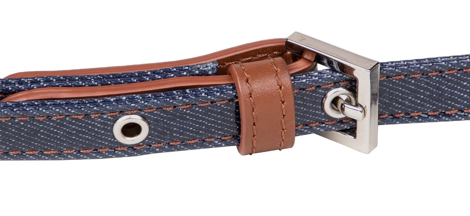 Denim Crossbody Bag