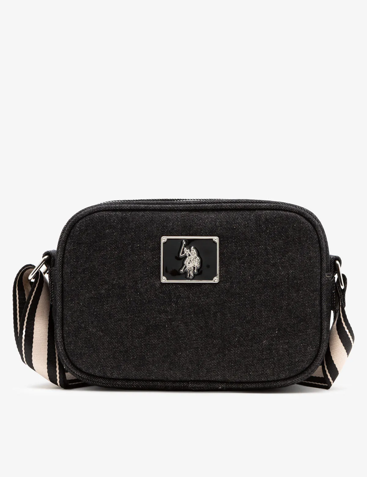 DENIM CROSSBODY BAG