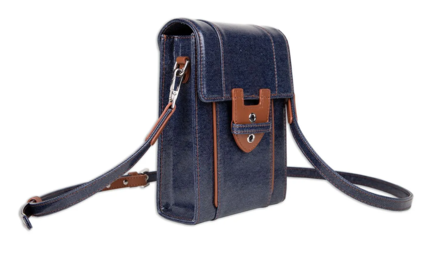 Denim Crossbody Bag